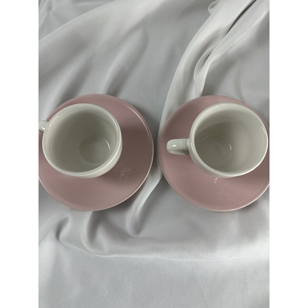 Ooh La La Espresso Cups And Saucers Set Of 4 ROSANNA French Style Retro Style - Picture 11 of 16